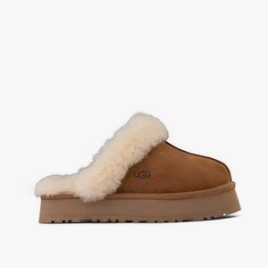 UGG Women's Brown Sheepskin Slippers